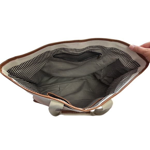 Mii Amo spa robe + tote set taupe/white - OSFM - Picture 12 of 14